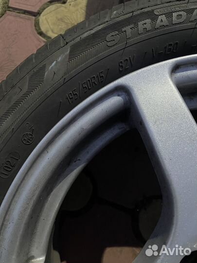 Летние колеса литье r15