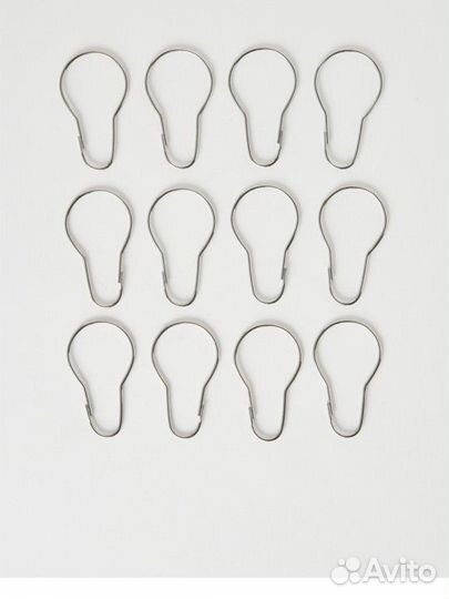 Набор колец для шторы для ванной H&M home