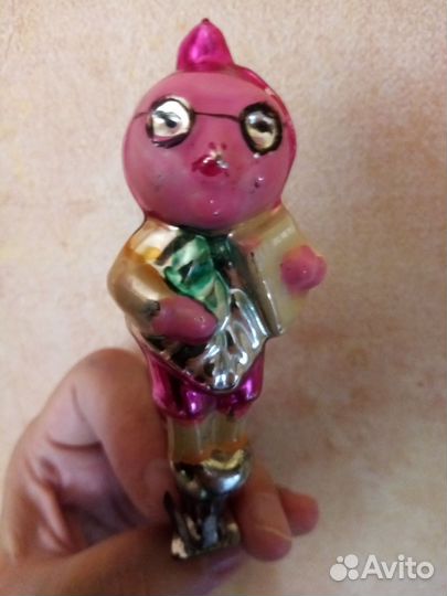 Елочная игрушка СССР винтаж ретро