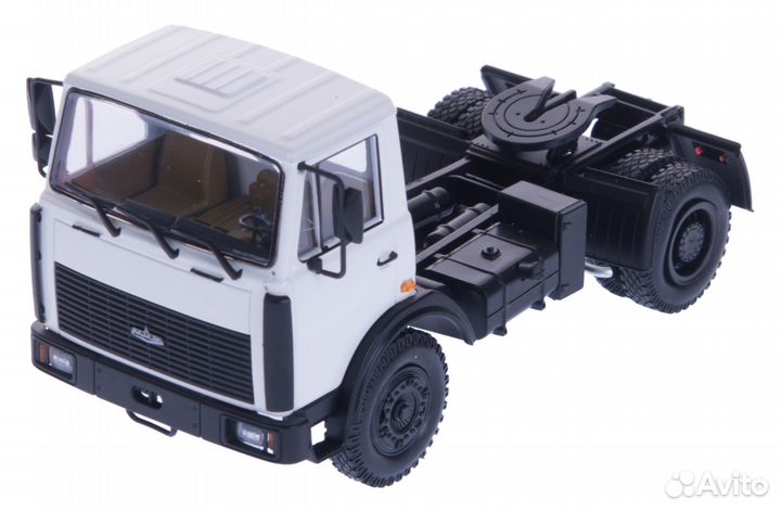 Маз-5433 седельный тягач (1991-1997), белый