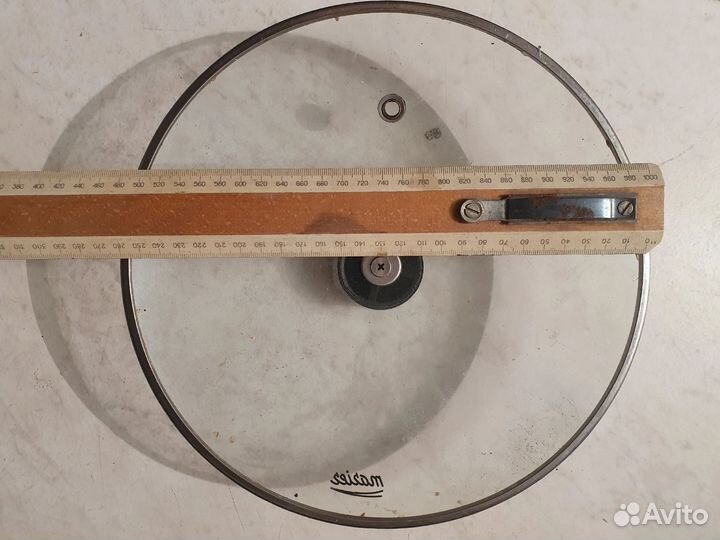 Крышка для кастрюли сковороды стекло стеклянная