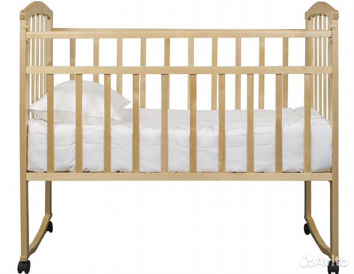 Детская кровать для новорождённых и до 3х лет