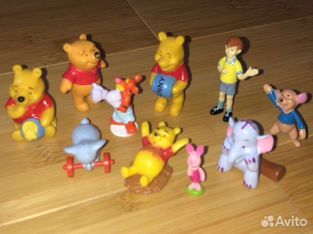 Киндер Дисней Винни пух герои мультфильмов