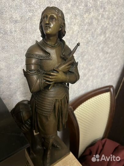 Жанна Дарк бронза 19 век