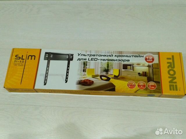 Ультратонкий кронштейн для телевизора 21-60. Новое