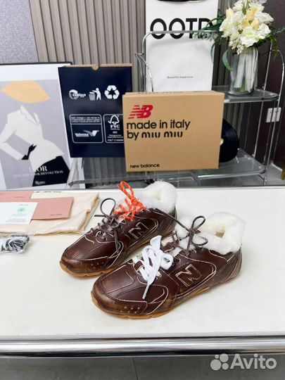 Кеды New balance miu miu (4 цвета)