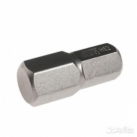 JTC JTC-1353012 Бита HEX H12х30мм 10мм 6-ти гранна