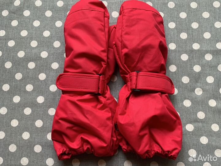 Варежки детские теплые