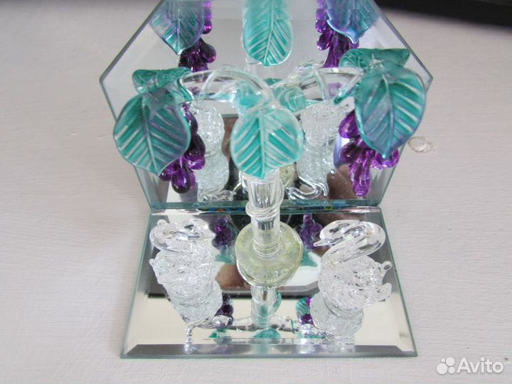 Хрустальная салфетница