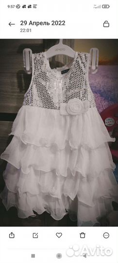 Платье для девочки нарядное