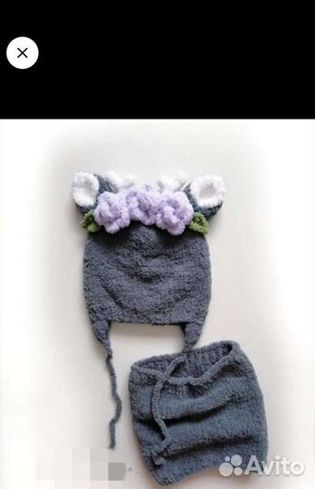 Новые шапка и снуд на весну, осень 2 -3 года