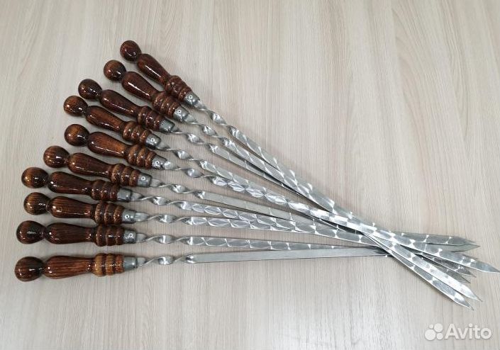 Шампур, шампур-вилка, люля