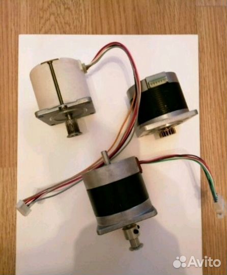 Шаговый двигатель Nema 17, 23, ремень GT-2