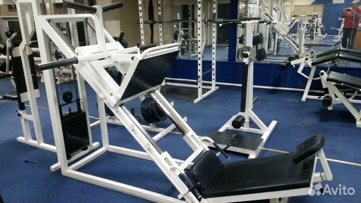 Жим ногами (угол 45 г.)