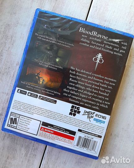Bloodrayne 2: Revamped Limited Run #016 PS5 Новый