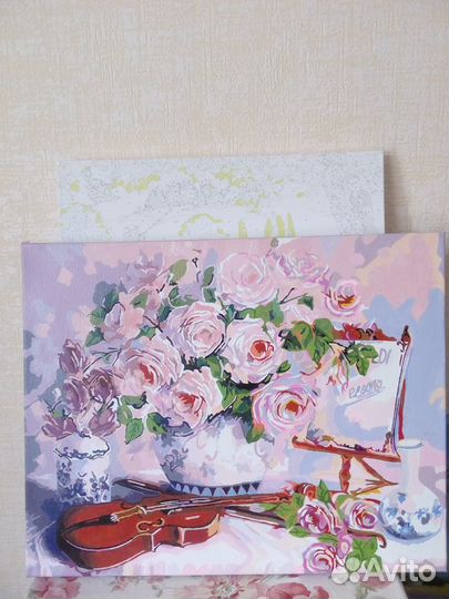 Картина, раскрашенная по номерам