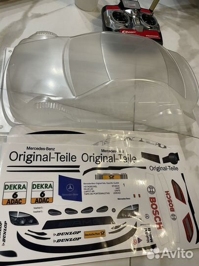 Радиоуправляемая модель с двигателем внут.сгорания