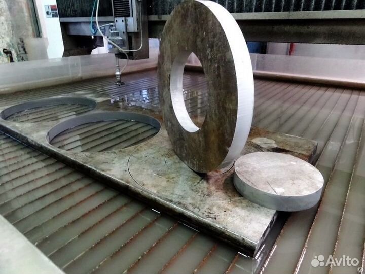 Гидроабразивная резка металла