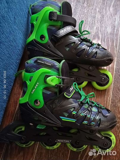 Ролики Reaction раздвижные размер 36-39