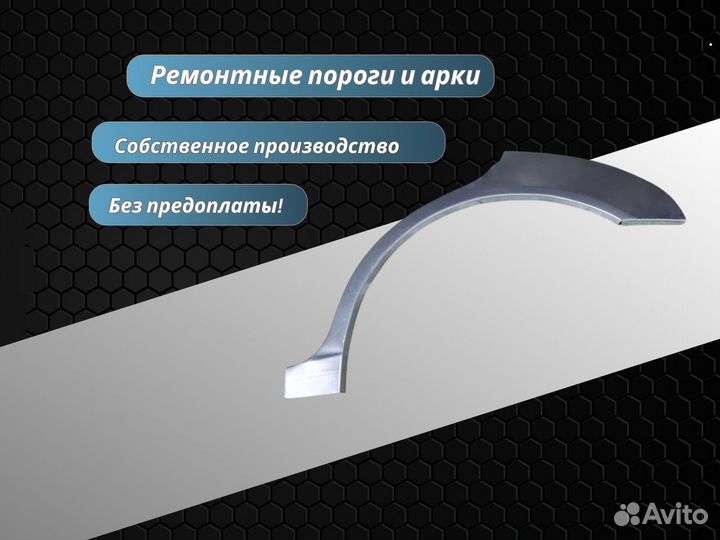 Арки кузовные SsangYong Kyron