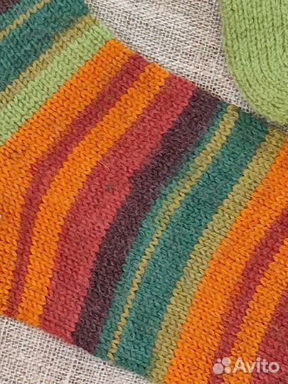 Вязанные носки ручной работы