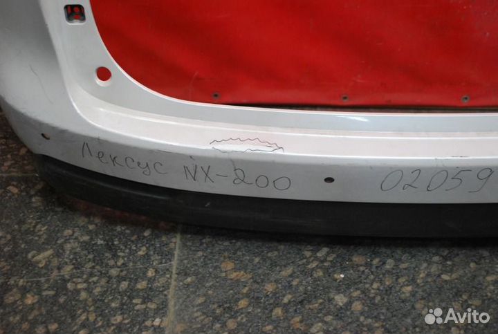 Бампер задний Lexus Nx 1