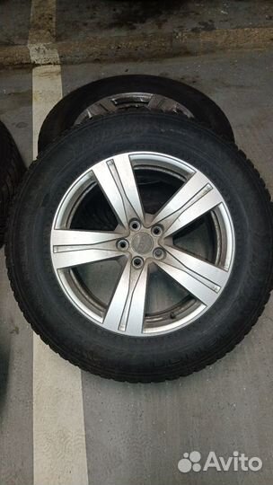 Зимняя резина r18 255/60 ауди Q7 на дисках