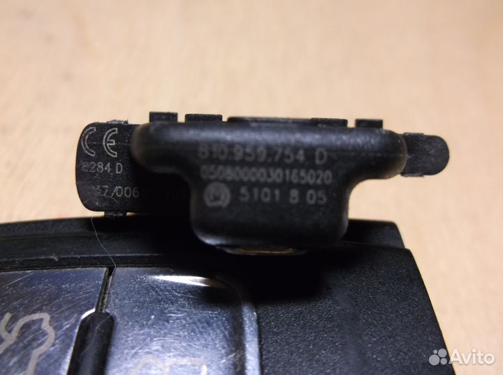 8T0 959 754 D Чип ключ Audi 3 кнопки иммобилайзера