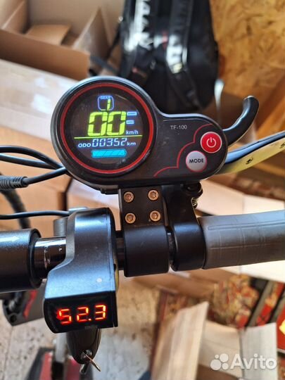 Самокат взрослый с большими колесами