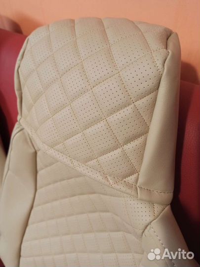 Чехлы на Фольцваген Поло 2010г экокожа