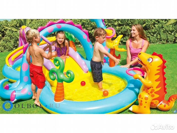 Игровой центр Dinoland Play Center Intex 57135