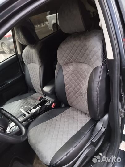 Авточехлы из алькантары от Автопилот на Subaru XV