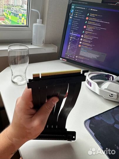 Райзер для видеокарт 3.0 Asus RS200 ROG strix rise