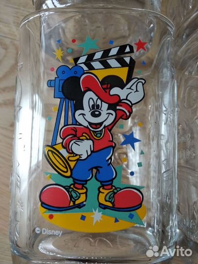Стаканы McDonald's Disney 2000 г
