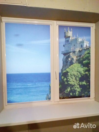 Рулонные шторы и жалюзи Фотопечать