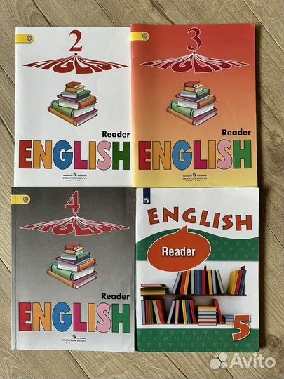 Учебник по английскому Reader 2, 3, 4, 5 классы