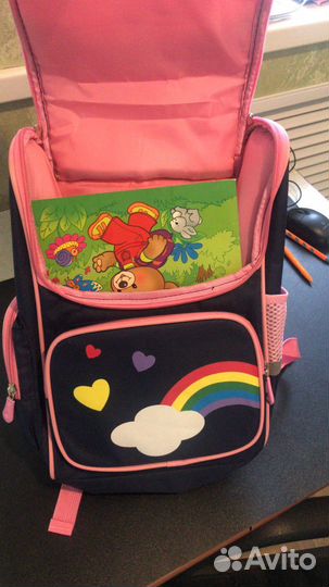Рюкзак портфель детский для девочки