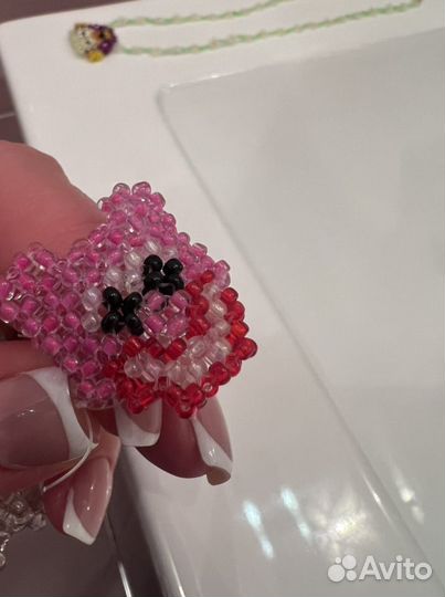 Колечки из бисера