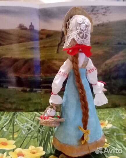 Ватная куколка пасхальная