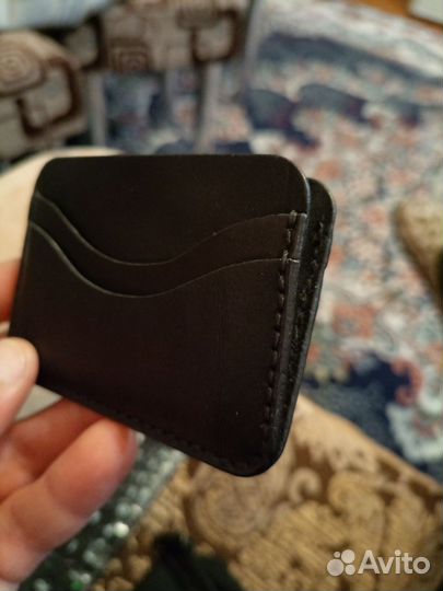 Картхолдер кожа ручная работа
