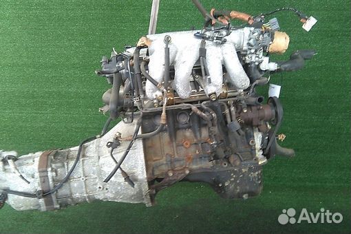 Двигатель в сборе двс toyota mark II SX90 4S-FE 19