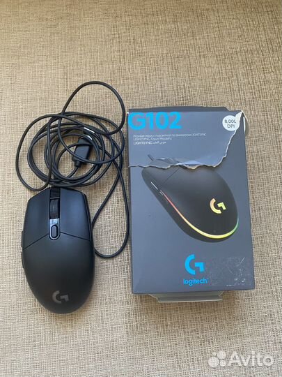 Игровая мышь logitech g102