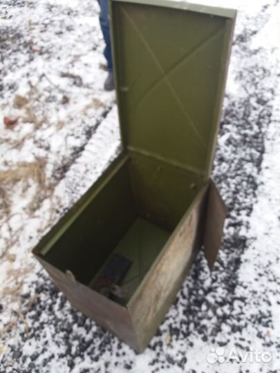 Ящик деревянный военный