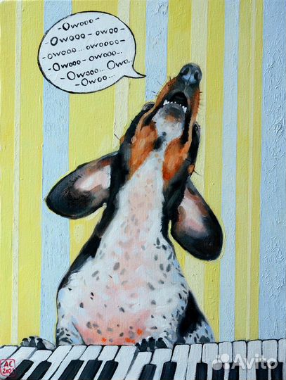 Картина маслом на холсте в детскую комнату арт