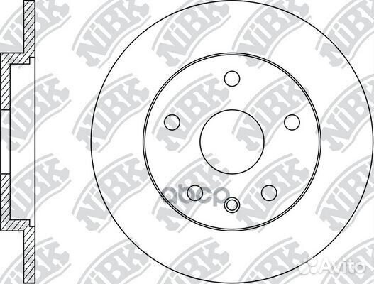 Диск тормозной NiBK RN33002 NiBK