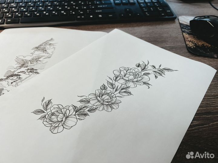 Эскиз тату на заказ