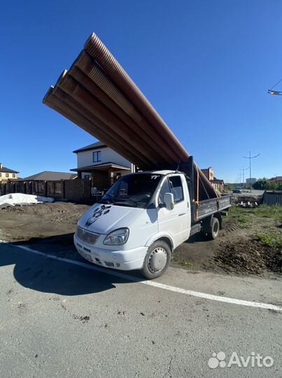 Грузоперевозки газель до 6 метров открытая борт