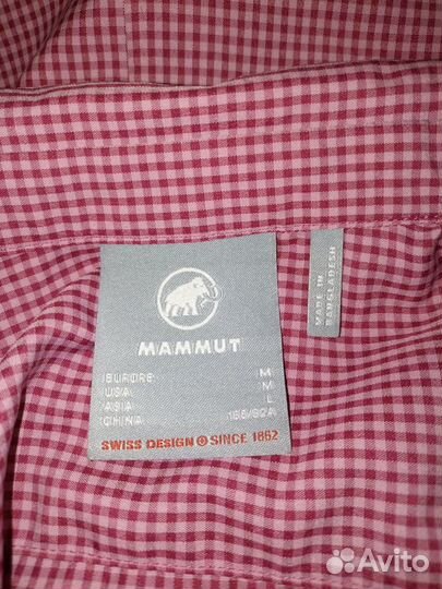 Женская рубашка mammut оригинал