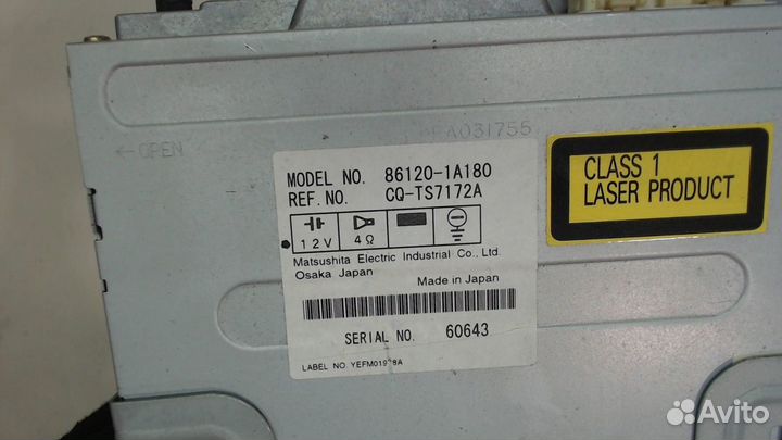 Магнитола Hyundai Terracan, 2007