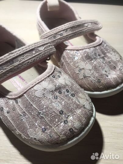 Туфли в садик для девочки